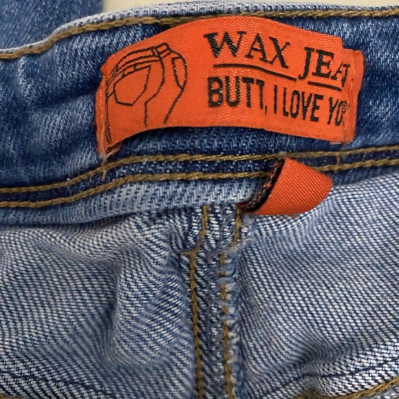 Wax Jean “Butt, I Love You” Distressed Skinny Jeans Size 20 - Picture 9 of 9